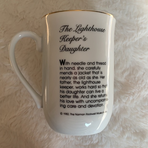 3/$10 Vintage Norman Rockwell "The Lighthouse Keeper's Daughter" 1982 - Picture 2 of 4